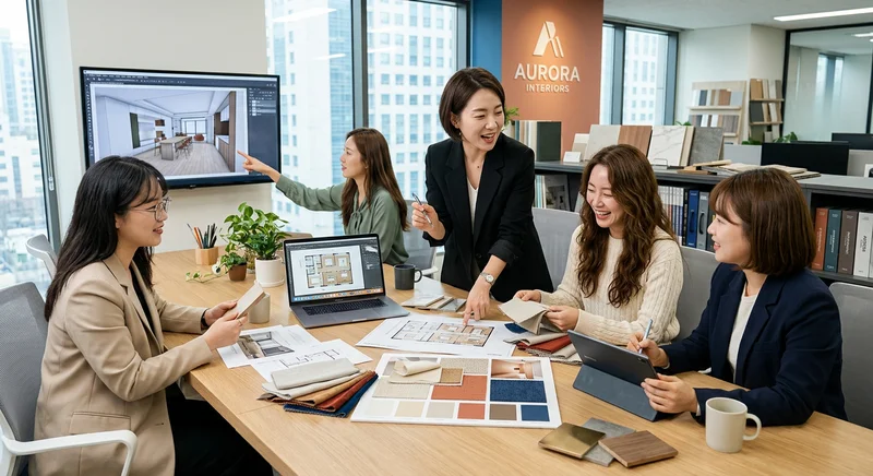 광주 인테리어 상담 및 현장 이미지